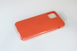 Чехол силиконовый гладкий Soft Touch Premium iPhone 11 Pro Orange (№8) Чехол силиконовый гладкий Soft Touch Premium iPhone 11 Pro Orange (№8)