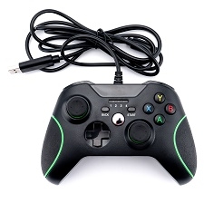Геймпад игровой проводной для XBOX ONE OT-PCG17 цвет черный Геймпад игровой проводной для XBOX ONE OT-PCG17 цвет черный