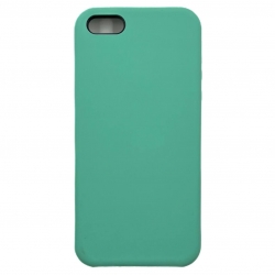 Чехол силиконовый гладкий Soft Touch iPhone 5/ 5S/ SE, зеленый Чехол силиконовый гладкий Soft Touch iPhone 5/ 5S/ SE, зеленый