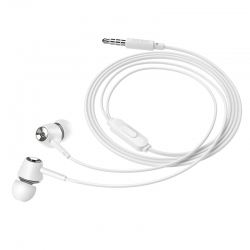 Наушники HOCO M70 Graceful universal earphones with mic., белые Наушники HOCO M70 Graceful universal earphones with mic., белые