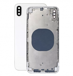 Задняя крышка/ Корпус iPhone X в сборе с рамкой, белый (CE) Задняя крышка/ Корпус iPhone X в сборе с рамкой, белый (CE)