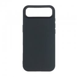 Чехол силиконовый тонкий iPhone 17 Air, черный