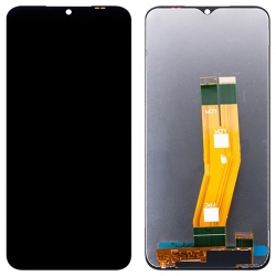 Дисплей Samsung A145F GALAXY A14 4G в сборе с тачскрином в рамке, Черный (OR100%)