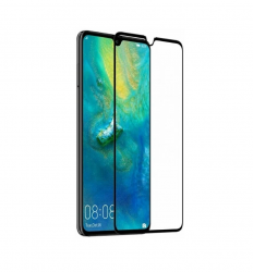 Защитное стекло Huawei Mate 20 Lite/ Nova 3/ Nova 3i, черное (тех упаковка)