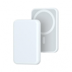 Внешний аккумулятор Power Bank 5000 mAh iPhone MagSafe, белый