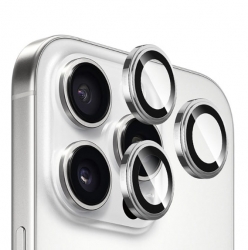 Защитное стекло на камеру iPhone 16 Pro/ 16 Pro Max, серое