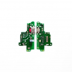 Шлейф Huawei Honor 8S/ Y5 2019 c разъемом зарядки и микрофоном (Org)