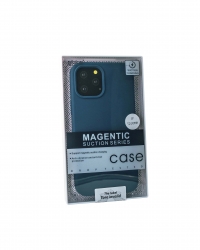 Чехол Piblue iPhone 12 Pro Max Silicone MagSafe, синий