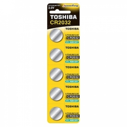 Батарейка Toshiba CR2032/5BL (3v, литиевая) упаковка 5 шт Батарейка Toshiba CR2032/5BL (3v, литиевая) упаковка 5 шт