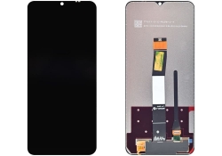 Дисплей Xiaomi Redmi 12C/ Poco C55 (22120RN86G) в сборе с тачскрином, Черный (Org100%)	SM