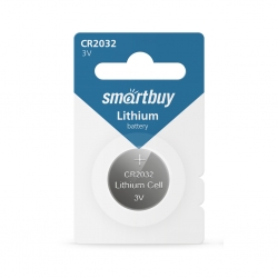 Батарейка Smartbuy CR2032 (3V, литиевая) упаковка 1шт