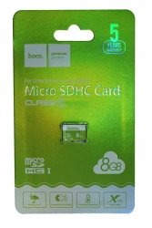 Карта памяти microSDHC HOCO 08Gb class 10 2.0