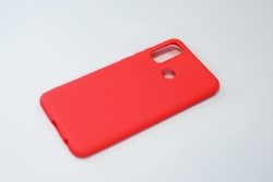 Чехол силиконовый матовый Huawei P Smart 2020/ Nova 3+, красный