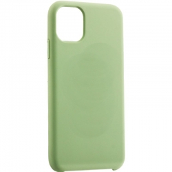 Чехол силиконовый гладкий Soft Touch iPhone 11, зеленый №1