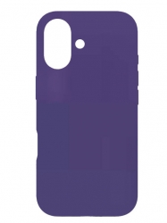 Чехол силиконовый гладкий Soft Touch iPhone 17, аметист (закрытый низ)