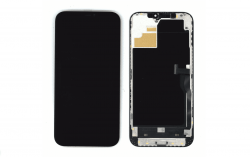 Дисплей iPhone 12 Pro Max в сборе с тачскрином, Черный (LCD OR/ переклей)