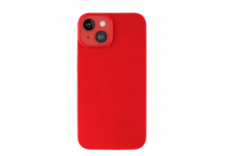 Чехол силиконовый гладкий Soft Touch iPhone 13, красный №14 Чехол силиконовый гладкий Soft Touch iPhone 13, красный №14