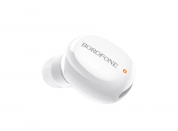 Bluetooth гарнитура BOROFONE BC34 Mikey Mini BT headset, белая