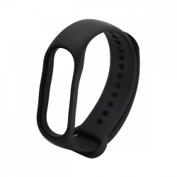 Ремешок силиконовый для Mi Band 7, черный