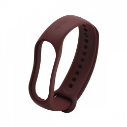 Ремешок силиконовый для Mi Band 7, бордовый Ремешок силиконовый для Mi Band 7, бордовый