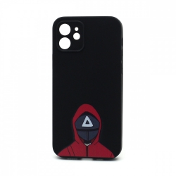 Чехол силиконовый Squid game 2 iPhone 12 рисунок №001 Чехол силиконовый Squid game 2 iPhone 12 рисунок №001