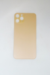 Задняя крышка iPhone 11 Pro со стеклом камеры, золото