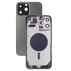 Задняя крышка/ Корпус iPhone 13 Pro в сборе с рамкой , (Серый) (Оригинал)