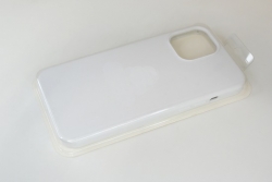 Чехол силиконовый гладкий Soft Touch iPhone 12 Pro Max, белый №9 Чехол силиконовый гладкий Soft Touch iPhone 12 Pro Max, белый №9