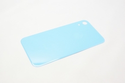 Задняя крышка iPhone XR стеклянная, синяя Задняя крышка iPhone XR стеклянная, синяя