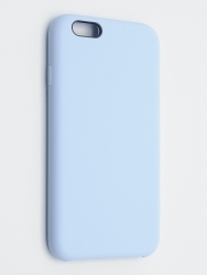 Чехол силиконовый гладкий Soft Touch iPhone 6/ 6S, голубой (без логотипа) Чехол силиконовый гладкий Soft Touch iPhone 6/ 6S, голубой (без логотипа)