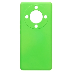 Чехол силиконовый гладкий Soft Touch Huawei Honor X9a, зеленый