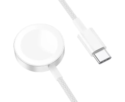 Беспроводное зарядное устройство HOCO CW46 wireless charger for iWatch, белый