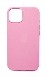 Чехол силиконовый гладкий Soft Touch iPhone 13, пыльно-розовый (закрытый низ)