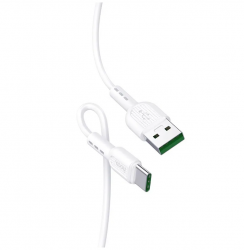 USB кабель Type-C HOCO X33 Surge (100см, 5A), белый