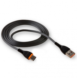 USB кабель Type-C WALKER C565, 3.1А,  QC, (100см), черный