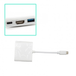 Кабель-адаптер Apple USB-C Digital AV Multiport Adapter (MJ1K2ZM/A) Кабель-адаптер Apple USB-C Digital AV Multiport Adapter (MJ1K2ZM/A)