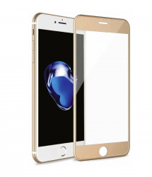 Защитное стекло iPhone 7/ 8/ SE 2 5-10D, золото