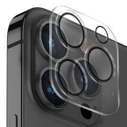 Защитное стекло на камеру Kuzoom iPhone 14 Pro/ 14 Pro Max, черное