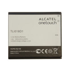 АКБ для Alcatel One Touch 5038/ 5015X/ 5015D (TLi018D1/ TLI018D2) 1800mAh АКБ для Alcatel One Touch 5038/ 5015X/ 5015D (TLi018D1/ TLI018D2) 1800mAh
