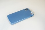Чехол силиконовый гладкий Soft Touch iPhone XR, синий (без логотипа)