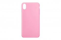 Чехол силиконовый гладкий Soft Touch iPhone XR, светло-розовый №12 Чехол силиконовый гладкий Soft Touch iPhone XR, светло-розовый №12