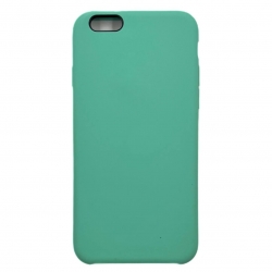 Чехол силиконовый гладкий Soft Touch iPhone 6/ 6S, светло-зеленый (№50)