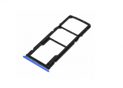 Держатель Sim Xiaomi Poco M3, синий Держатель Sim Xiaomi Poco M3, синий