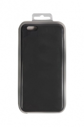 Чехол силиконовый гладкий Soft Touch iPhone 6 Plus/ 6S Plus, черный №18 Чехол силиконовый гладкий Soft Touch iPhone 6 Plus/ 6S Plus, черный №18