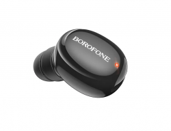 Bluetooth гарнитура BOROFONE BC34 Mikey Mini BT headset, черная Bluetooth гарнитура BOROFONE BC34 Mikey Mini BT headset, черная