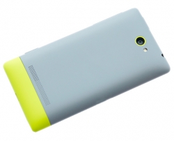 Задняя крышка для HTC Windows Phone 8S, желтая