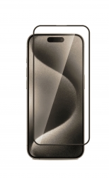 Защитное стекло iPhone 15 KEEPHONE полное покрытие, черное Защитное стекло iPhone 15 KEEPHONE полное покрытие, черное