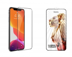 Защитное стекло iPhone 12/ 12 Pro HOCO G9, черное Защитное стекло iPhone 12/ 12 Pro HOCO G9, черное