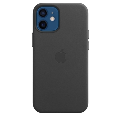 Чехол силиконовый MagSafe Matte iPhone 12, черный Чехол силиконовый MagSafe Matte iPhone 12, черный
