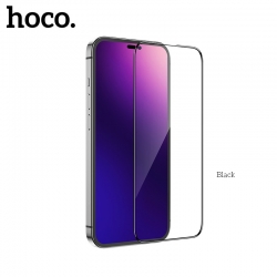 Защитное стекло iPhone 14 Pro Max HOCO G5, черное